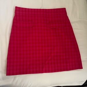J Crew Pink Mini Skirt